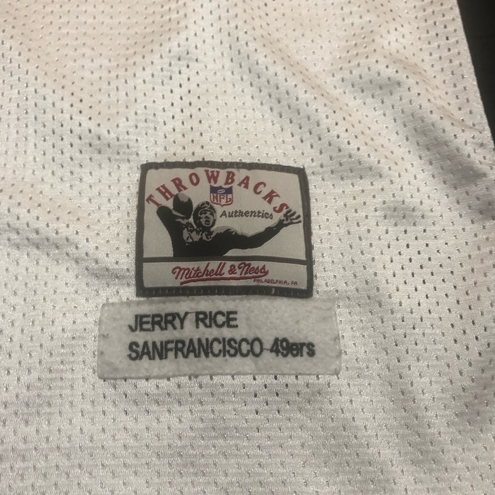 Jerry Rice 49ers authentic 1990 SuperBowl Jersey - Picture 2 of 7